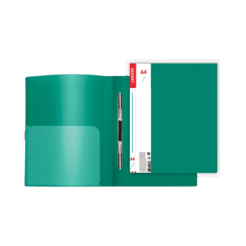 Папка-скоросшиватель пластик А4 deVENTE 3111700 зеленая "Дава"