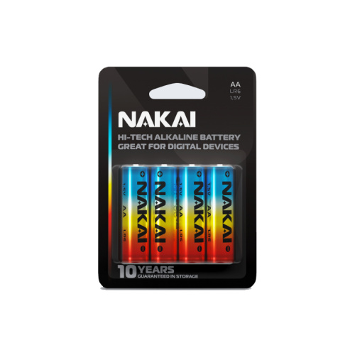 Батарейка Nakai Hi-tech LR6 BL4 "Дава"