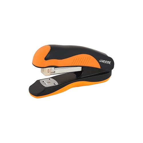 Степлер №24/6, 26/6 deVENTE 4142002 MonoChrome до 20 листов неон оранжевый "Дава"