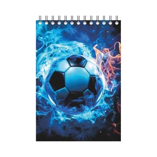Блокнот А6/40л на спирали NB0306 Крутой футбол "Дава"