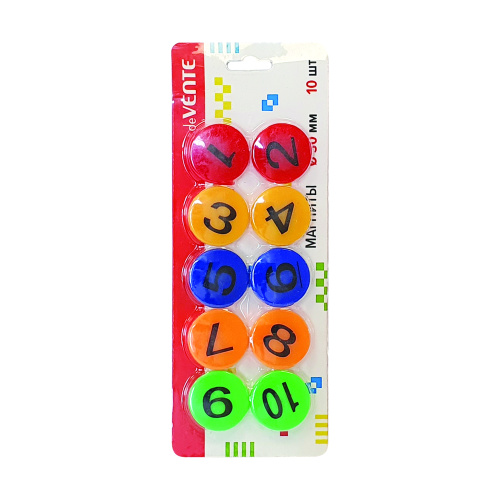 Магниты 3см 10шт deVENTE 6021001 Numerals "Дава"