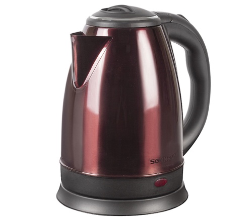 Чайник Sonnen KT-118С 452928 1,8 л, 1500 Вт, закрытый нагревательный элемент, кофейный "Дава"