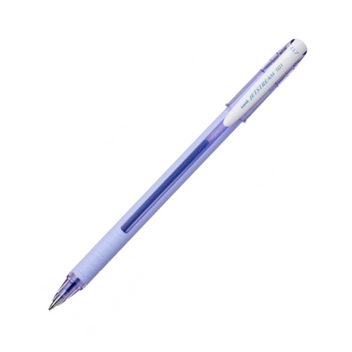 Ручка шариковая Uni JetStream SX-101-07FL цвет корпуса-лаванда узел 0,7 мм, линия 0,35 мм, синяя "Дава"