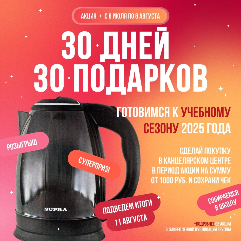 30 дней 30 подарков итоги