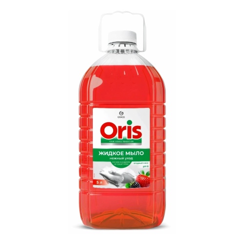 Мыло жидкое 5л. ПЭТ Grass 126146 Oris Ягодный микс ЧЗ "Дава"