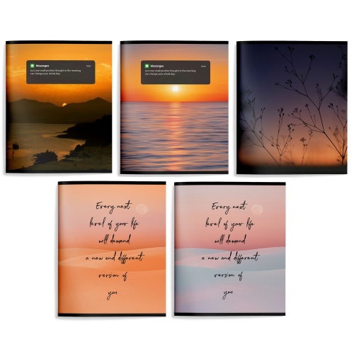 Тетрадь 48л. кл. ТОК48-ТПЖ Текстовый пейзаж "Дава"