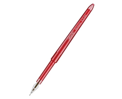 Ручка гелевая Attache 389735 Harmony 0,5мм, красная  "Дава"
