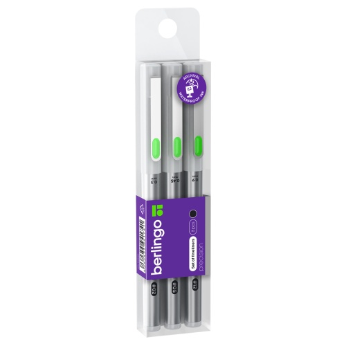 Набор линеров 3шт Berlingo CK_50232 Precision "Дава"