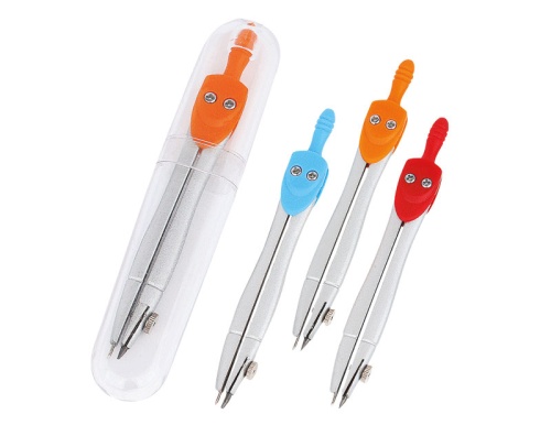 Циркуль Attomex 5098300 в пластиковом футляре  "Дава"