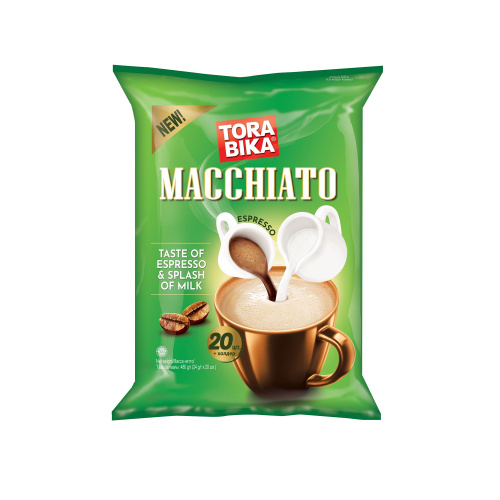 Кофе Torabika (Торабика) Макиато с сахаром 24гр "Дава"