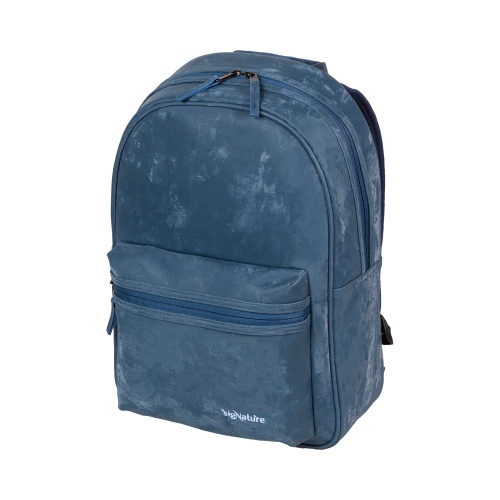 Рюкзак deVENTE sigNATURE 7032607, 40x28x12 см, синий "Дава"