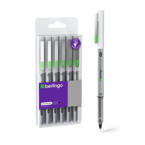 Набор линеров 6шт Berlingo CK_50260 Precision "Дава"