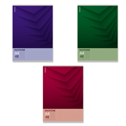 Тетрадь 48л./А4 кл. 54233 Дуотон "Дава"
