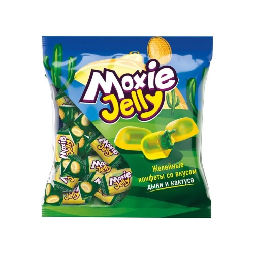 Конфеты Moxie Jelly дыня-кактус 500 г, пакет "Дава"