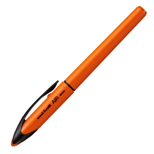 Ручка-роллер Uni-Ball AIR UBA-188E 0,5мм синяя, корпус оранжевый "Дава"