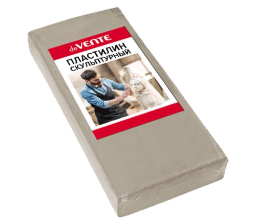 Пластилин скульптурный 1кг телесный, мягкий deVENTE 8042914 "Дава"