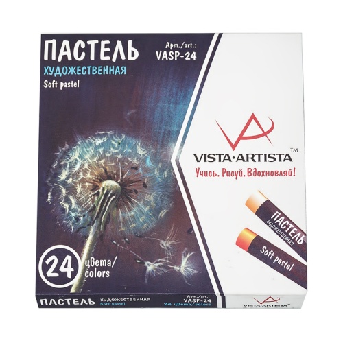 Пастель художественная 24цв Vista-Artista VASP-24 "Дава"