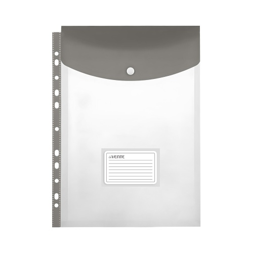 Файлы с перфорацией А4 deVENTE 3050403 вертикальный, расширяющийся на кнопке "Дава"
