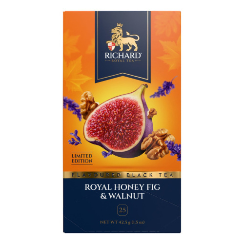 Чай Richard (Ричард) Royal Honey Fig & Walnut 25п*12 "Дава"