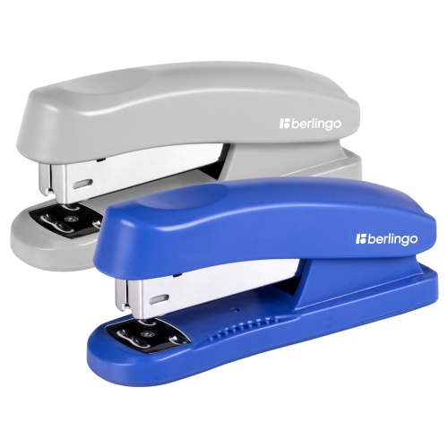 Степлер №24/6, 26/6 Berlingo H3101 Universal до 30 листов, ассорти, 103963 "Дава"