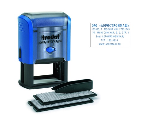 Штамп самонаборный  6 строк Trodat 4929 "Дава"