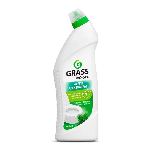 Средство чистящее для сантехники Grass WC-GEL, 750мл кислотное, гель, 219175 ЧЗ "Дава"