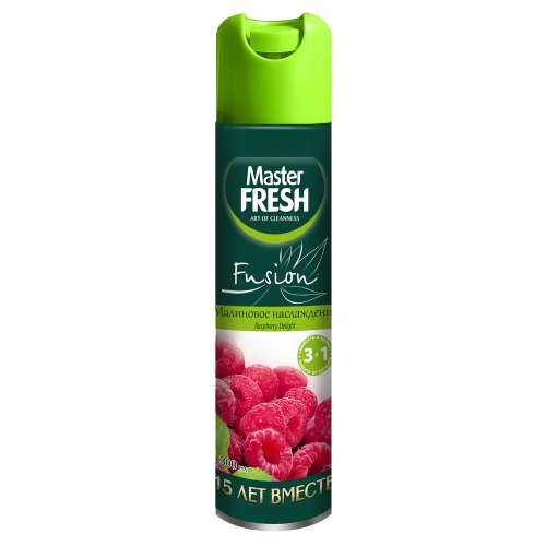 Освежитель воздуха Master fresh fusion С0006483 Малиновое наслаждение 300мл аэрозольный ЧЗ "Дава"