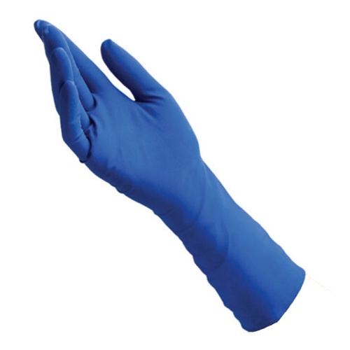 Перчатки латексные смотровые Benovy XL, (25пар) 631606 "Дава"