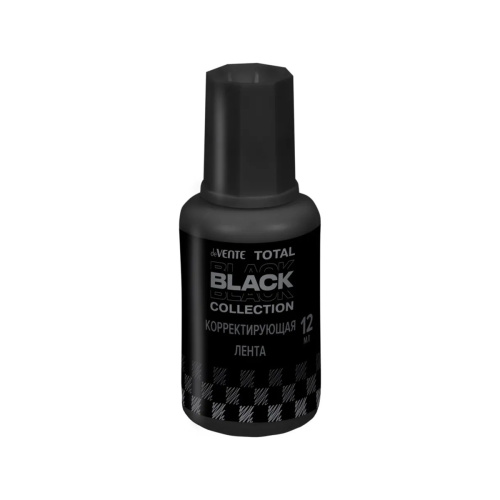 Корректор-штрих deVENTE 4060502 Total Black 20мл, быстросохнущий "Дава"