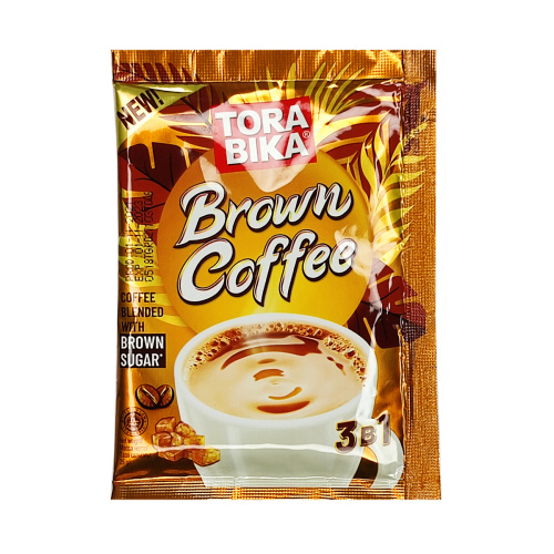 Кофе Torabika (Торабика) Brown Coffee 3в1 25гр "Дава"